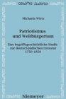 Image for Patriotismus und Weltb?rgertum