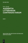 Image for Audientia Litterarum Contradictarum