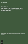 Image for Scripturae publicae creditur