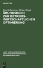 Image for Ubungsbuch Zur Betriebswirtschaftlichen Optimierung
