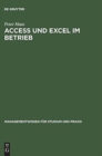 Image for Access und Excel im Betrieb