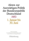 Image for Akten Zur Auswartigen Politik Der Bundesrepublik Deutschland 1953