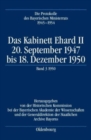 Image for Die Protokolle des Bayerischen Ministerrats 1945-1954, Das Kabinett Ehard II