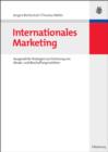 Image for Internationales Marketing: Ausgewahlte Strategien zur Sicherung von Absatz- und Beschaffungsmarkten