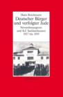 Image for Hans Reichmann: Deutscher Burger und verfolgter Jude. Novemberpogrom und KZ Sachsenhausen 1937-1939.
