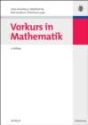 Image for Vorkurs in Mathematik