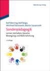 Image for Sonderpadagogik: Lernen, Verhalten, Sprache, Bewegung und Wahrnehmung