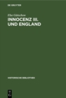 Image for Innocenz III. und England