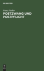Image for Postzwang Und Postpflicht
