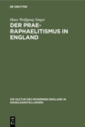 Image for Der Prae-Raphaelitismus in England