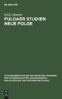 Image for Fuldaer Studien Neue Folge