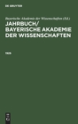 Image for Jahrbuch/ Bayerische Akademie Der Wissenschaften. 1926