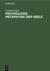 Image for Psychologie. Metaphysik der Seele