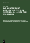 Image for Ausbreitung des Deutschtums im Gebiete von Bozen und Meran, Teil 1: Darstellung