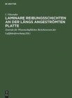 Image for Laminare Reibungsschichten an Der Langs Angestromten Platte : Ein Beitrag Zur Prandtlschen Grenzschichttheorie