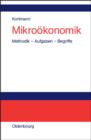 Image for Mikrookonomik: Methodik - Aufgaben - Begriffe