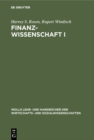 Image for Finanzwissenschaft I