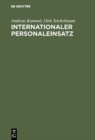 Image for Internationaler Personaleinsatz: Konzeptionelle und instrumentelle Grundlagen