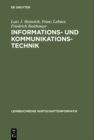 Image for Informations- und Kommunikationstechnik: Fur Betriebswirte und Wirtschaftsinformatiker