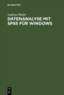Image for Datenanalyse mit SPSS fur Windows