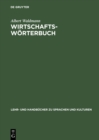 Image for Wirtschaftsworterbuch: Arabisch-Deutsch. Deutsch-Arabisch