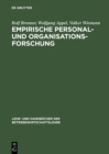 Image for Empirische Personal- und Organisationsforschung: Grundlagen - Methoden - Ubungen