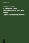 Image for Lexikon der Rechnungslegung und Abschlussprufung