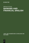 Image for Banking and financial English: Lehr- und Ubungsbuch