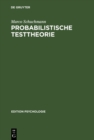 Image for Probabilistische Testtheorie: Einfuhrung mit Mathematica-Beispielen