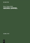 Image for Georg Simmel: Einfuhrung in seine Theorie und Methode / Introduction to His Theory and Method