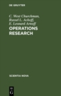 Image for Operations Research: Eine Einfuhrung in die Unternehmensforschung