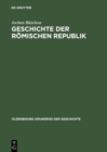 Image for Geschichte der romischen Republik : 2