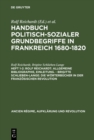 Image for Rolf Reichardt: Allgemeine Bibliographie, Einleitung. - Brigitte Schlieben-Lange: Die Worterbucher in der Franzosischen Revolution