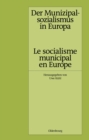 Image for Der Munizipalsozialismus in Europa /Le socialisme municipal en Europe