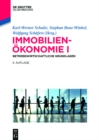 Image for Immobilienokonomie I: Betriebswirtschaftliche Grundlagen