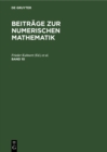 Image for Beitrage zur Numerischen Mathematik. Band 10