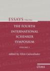 Image for Essays from the Fourth International Schenker Symposium