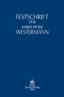 Image for Festschrift fur Harm Peter Westermann: Zum 70. Geburtstag