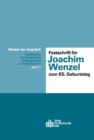 Image for Festschrift fur Joachim Wenzel zum 65. Geburtstag