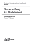 Image for Steuervollzug im Rechtsstaat : 031