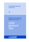 Image for DGRI Jahrbuch 2015.
