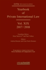 Image for Yearbook of Private International Law Vol. XIX - 2017/2018