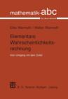 Image for Elementare Wahrscheinlichkeitsrechnung