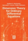 Image for Dimension Theory for Ordinary Differential Equations