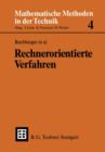 Image for Rechnerorientierte Verfahren