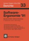 Image for Software-Ergonomie ’91