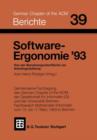 Image for Software-Ergonomie ’93