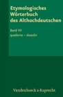 Image for Etymologisches Worterbuch des Althochdeutschen, Band 7