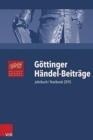 Image for Gottinger Handel-Beitrage, Band 16