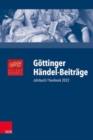 Image for Gottinger Handel-Beitrage, Band 23